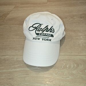 Ralph lauren ralphs coffee white hat